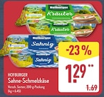 Sahne-Schmelzkäse von Hofburger im aktuellen ALDI Nord Prospekt