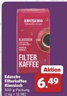 Filterkaffee Klassisch Angebote von Eduscho bei combi Oldenburg für 6,49 €