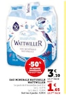 Eau minérale naturelle - Wattwiller - Super U à Saint-Cloud Eau minérale naturelle - Wattwiller en promo chez Super U Saint-Cloud à 1,65 €