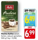 Auslese Klassisch Angebote von Melitta bei EDEKA Pirmasens für 6,49 €