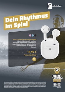 Kopfhörer im aetka Prospekt "Dein Rhythmus im Spiel!" mit 1 Seiten (Leverkusen)