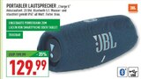 PORTABLER LAUTSPRECHER „Charge 5“ im Angebot bei Marktkauf in Hemer PORTABLER LAUTSPRECHER „Charge 5“ Angebote von JBL bei Marktkauf Hemer für 129,99 €