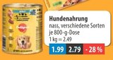 Hundenahrung von Pedigree im aktuellen V-Markt Prospekt für 1,99 €