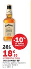 JACK DANIEL'S 35° - Jack Daniel's en promo chez Hyper U Charleville-Mézières à 18,85 €