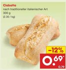 Aktuelles Ciabatta Angebot bei Netto Marken-Discount in Hannover ab 0,69 €