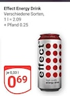 Effect Energy Drink im Angebot bei GLOBUS in Neubrandenburg Effect Energy Drink Angebote bei GLOBUS Neubrandenburg für 0,69 €