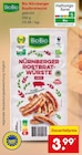 Bio Nürnberger Rostbratwurst von BioBio für 3,99 € bei Netto Marken-Discount im Angebot Bio Nürnberger Rostbratwurst von BioBio im aktuellen Netto Marken-Discount Prospekt
