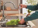 Spültischarmatur Start Flow von Grohe im aktuellen Globus-Baumarkt Prospekt