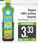 100% reines Rapsöl im EDEKA Prospekt 100% reines Rapsöl von Rapso im aktuellen EDEKA Prospekt für 3,33 €