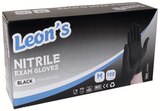 Nitril-Handschuhe Angebote von Leon's bei Wreesmann Cottbus für 4,99 €