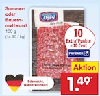 Sommermettwurst bei Netto Marken-Discount im Kettenkamp Prospekt für 1,49 €