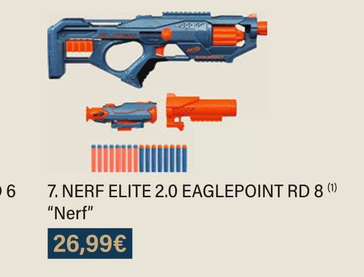 Promo Nerf Elite 2.0 Double Punch chez Carrefour