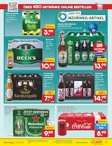 Coca Cola im Netto Marken-Discount Prospekt "Aktuelle Angebote" mit 44 Seiten (Halberstadt)