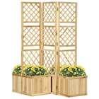 Outsunny Paravent mit Blumenkasten im Angebot bei POCO in Würzburg Outsunny Paravent mit Blumenkasten Angebote bei POCO Würzburg für 133,99 €