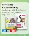 Fit im V-Markt Prospekt Katzennahrung Natural Vitality von Perfect Fit im aktuellen V-Markt Prospekt für 2,99 €