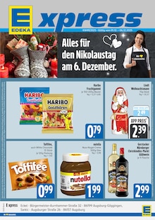 Aktueller E xpress Prospekt "Wir lieben Lebensmittel." Seite 1 von 4 Seiten