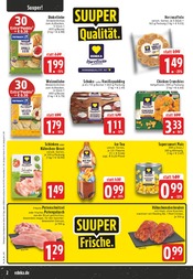 Aktueller EDEKA Prospekt mit Schinken, "Aktuelle Angebote", Seite 2