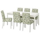 Aktuelles Tisch und 6 Stühle weiß/Fågelfors bunt Angebot bei IKEA in Bielefeld ab 778,94 €