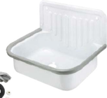 Stahl-Ausgussbecken im aktuellen Globus-Baumarkt Prospekt