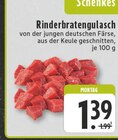 Aktuelle Rinderbraten Angebote bei E center in Bielefeld Aktuelles Rinderbratengulasch Angebot bei E center in Bielefeld ab 1,39 €