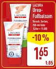 Urea-Fußbalsam von LACURA für 1,65 € bei ALDI Nord im Angebot Urea-Fußbalsam von LACURA im aktuellen ALDI Nord Prospekt