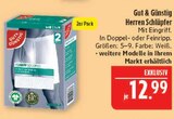Herren Schlüpfer Angebote von Gut & Günstig bei Marktkauf Plauen für 12,99 €