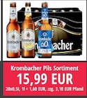 Pils Sortiment Angebote von Krombacher bei Nuck Getränke Bautzen für 15,99 €