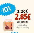 Son d'avoine - Markal dans le catalogue Naturalia