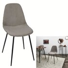 Chaise Scott velours côtelé - Maxi Bazar à Cholet Chaise Scott velours côtelé en promo chez Maxi Bazar Cholet à 29,99 €