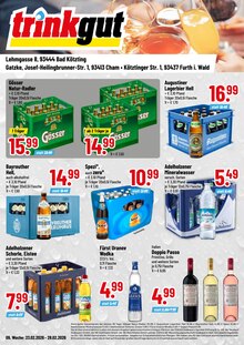 Aktueller Trinkgut Prospekt (Bad Kötzting, 4 Seiten zum blättern Trinkgut Prospekt Aktuelle Angebote mit 4 Seiten