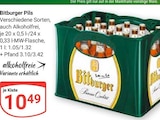 Bitburger Pils Angebote von Bitburger bei GLOBUS Krefeld für 10,49 €