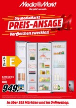 Media-Markt Prospekt für Weilheim mit 1 Seiten Media-Markt Prospekt für Weilheim: "PREIS-ANSAGE", 1 Seiten, 14.04.2021 - 20.04.2021