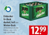 Einbecker  Ur-Bock dunkel, hell oder Winter-Bock Angebote bei famila Nordost Mölln für 12,99 €