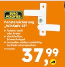 Fenstersicherung WinSafe 22 von Burg Wächter im aktuellen Globus-Baumarkt Prospekt