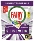 Detergent vaisselle machine - FAIRY en promo à 2,37 € chez Super U Detergent vaisselle machine - FAIRY dans le catalogue Super U