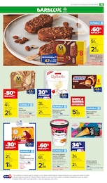 Prix et réduction Crème Glacée dans le prospectus Carrefour Market en cours Offre Crème Glacée dans le catalogue Carrefour Market du moment à la page 17
