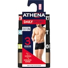 Boxers homme "Daily sport" - ATHENA en promo chez Carrefour Clermont-Ferrand à 23,49 €