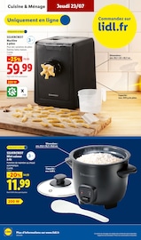 Promos Cuisine dans le catalogue "L'ÉTÉ IMBATTABLE" de Lidl Cuisine en promo dans le catalogue Lidl à la page 36