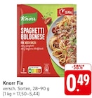 Fix Spaghetti Bolognese im aktuellen Prospekt bei E center in Elmstein