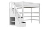 Hochbett im Höffner Prospekt Lifetime Hochbett mit Treppe Basis im aktuellen Höffner Prospekt für 1.949,00 €