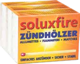 Zündhölzer ca. 55 mm lang im V-Markt Prospekt Zündhölzer ca. 55 mm lang von Soluxfire im aktuellen V-Markt Prospekt für 0,99 €