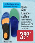 Sport-Einlegesohlen von CRANE im aktuellen ALDI Nord Prospekt für 3,99 €