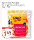 Pancakes Angebote von Golden Toast bei GLOBUS St. Ingbert für 1,69 €