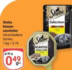 Katzennassfutter im Angebot bei GLOBUS in Halle Katzennassfutter Angebote von Sheba bei GLOBUS Halle für 0,49 €
