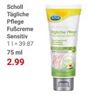 Tägliche Pflege Fußcreme Sensitiv bei GLOBUS im Neubrandenburg Prospekt für 2,99 €