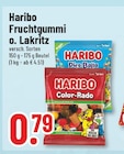 Fruchtgummi o. Lakritz im Angebot bei Trinkgut in Bergheim Fruchtgummi o. Lakritz Angebote von Haribo bei Trinkgut Bergheim für 0,79 €