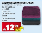 Cashmerespannbettlaken Angebote bei E center Schwäbisch Gmünd für 12,99 €