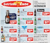 Aktueller Getränke Oase Prospekt mit Bier, "Aktuelle Angebote", Seite 1