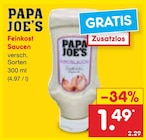 Feinkost Saucen Angebote von Papa Joe's bei Netto Marken-Discount  für 1,49 €