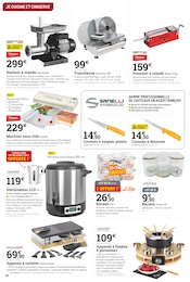 Appareil Raclette Angebote im Prospekt "Bien équipés avant l'hiver" von Espace Emeraude auf Seite 14